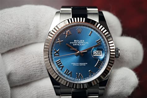 mens rolex oyster perpetual datejust blue roman|new rolex datejust 41 2021.